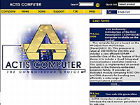 internet web agence - Catalogue produits informatiques
